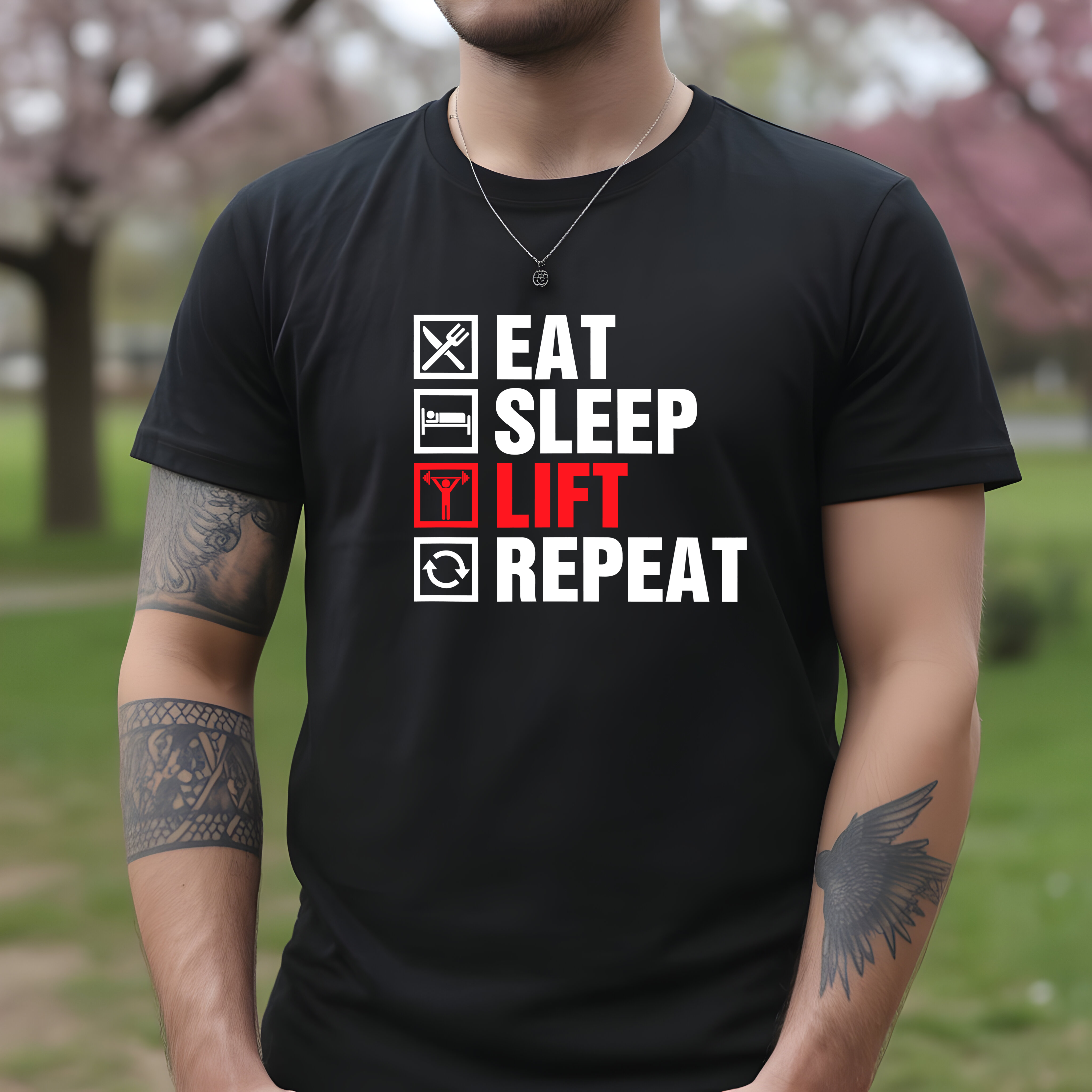 Tricou bărbați bumbac 100% regular fit – model LIFT