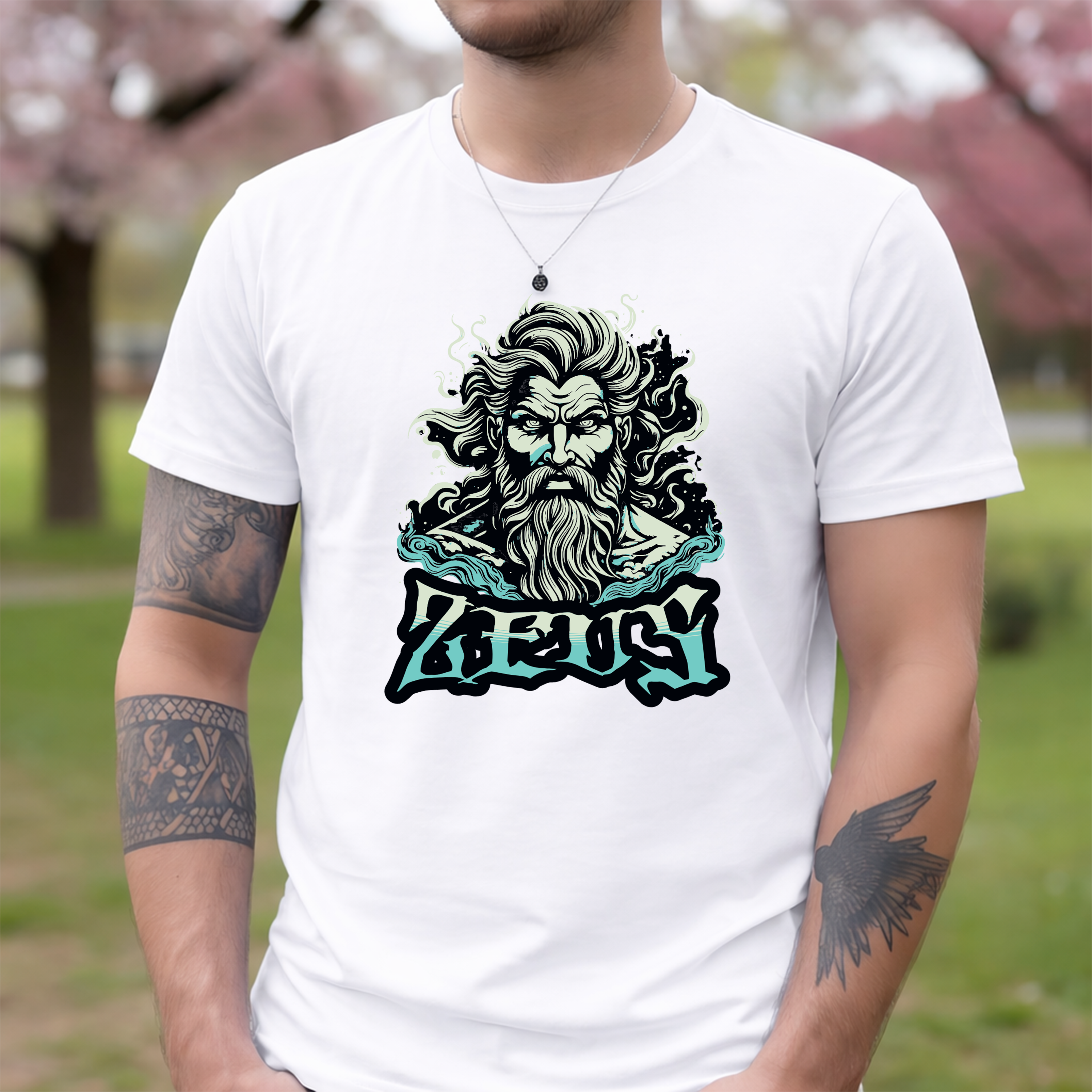 Tricou bărbați bumbac 100% regular fit – model Zeus